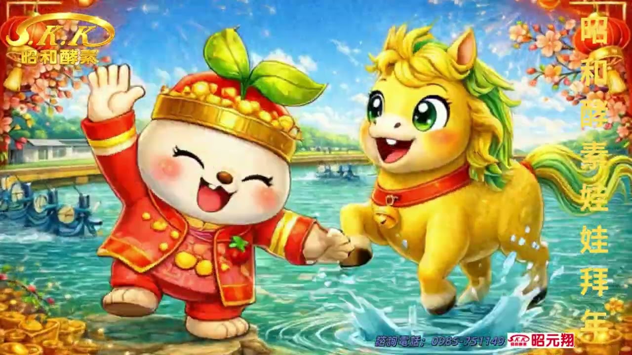 2026 昭和酵素娃娃來拜年【新年快樂】全集
