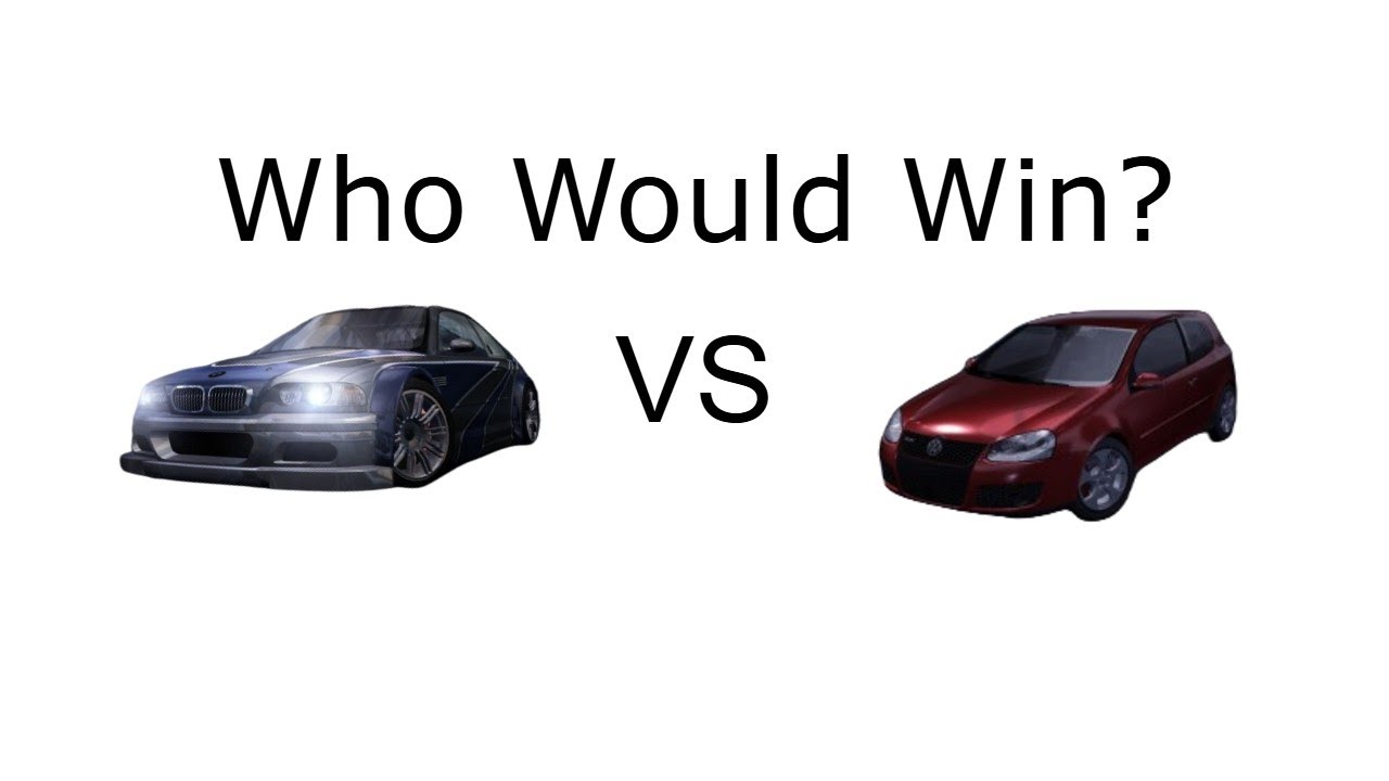 NFSCO - BMW M3 GTR Vs Modder Golf Gti