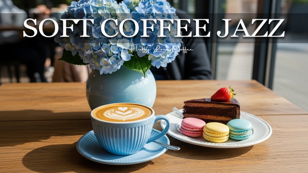 Soft Coffee Jazz ☕Delicate Fall Jazz Cafe Piano Music & Sweet Bossa Nova Piano for Stress Relief