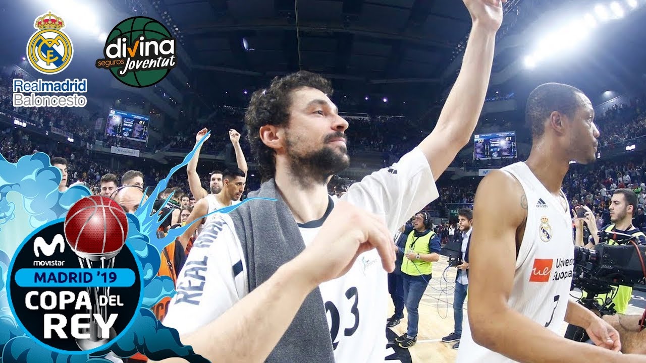 Real Madrid - Divina Seguros Joventut (93-81) RESUMEN // Copa del Rey Madrid 2019