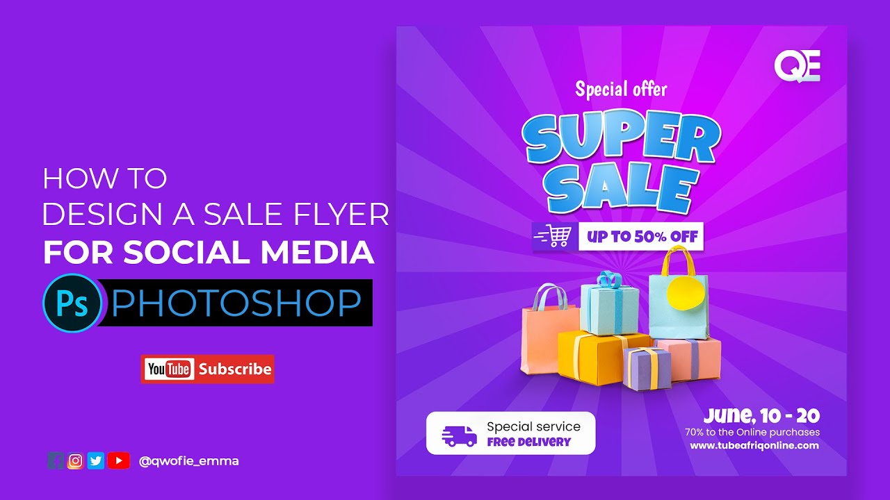 How To Design A Sale Flyer For Social Media