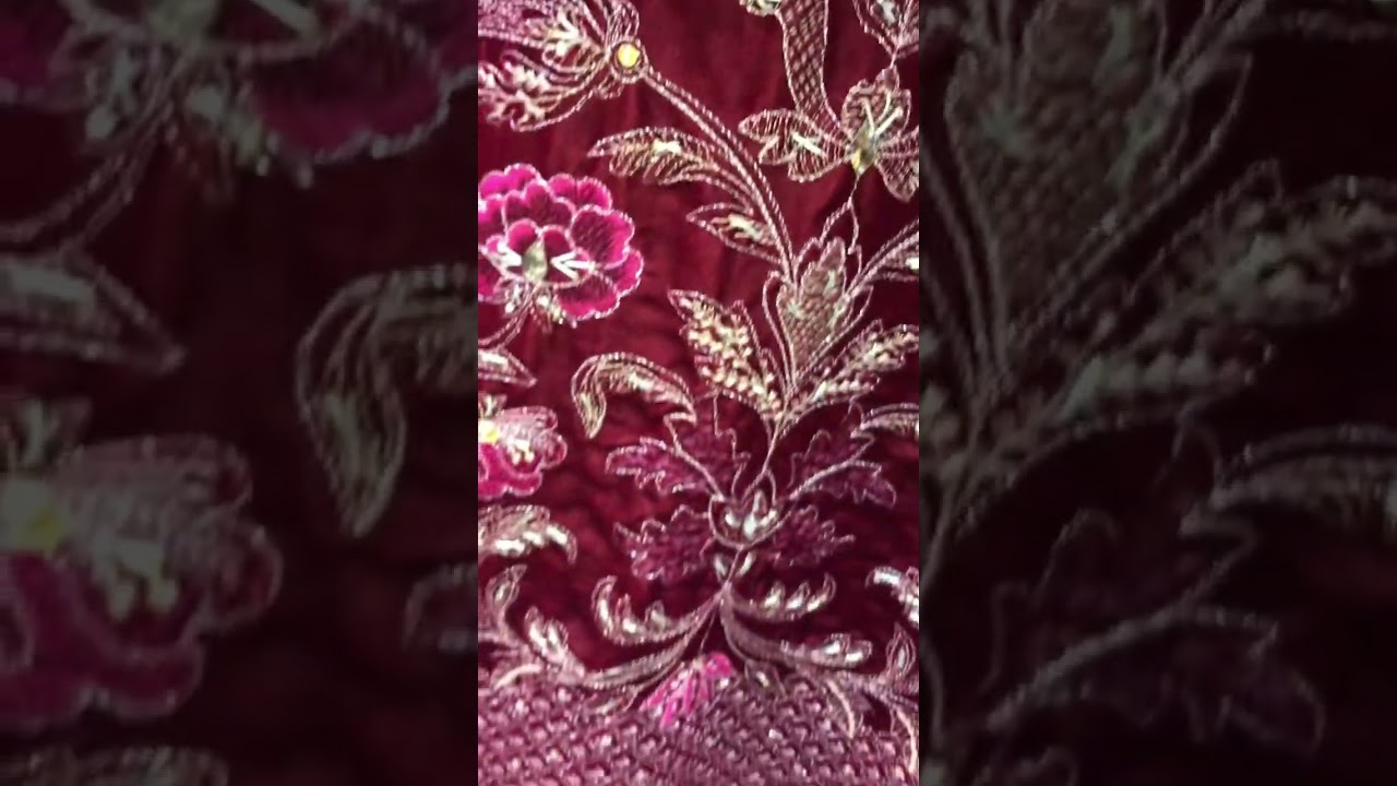 Bareeze handmade velvet✅ #clothingstore