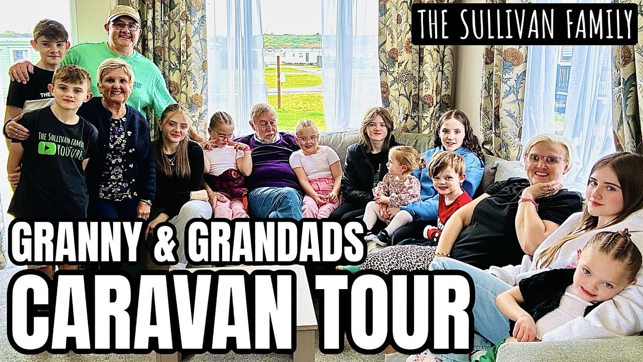 HOLIDAY CARAVAN TOUR | GRANNY & GRANDADS VISIT | The Sullivan Family