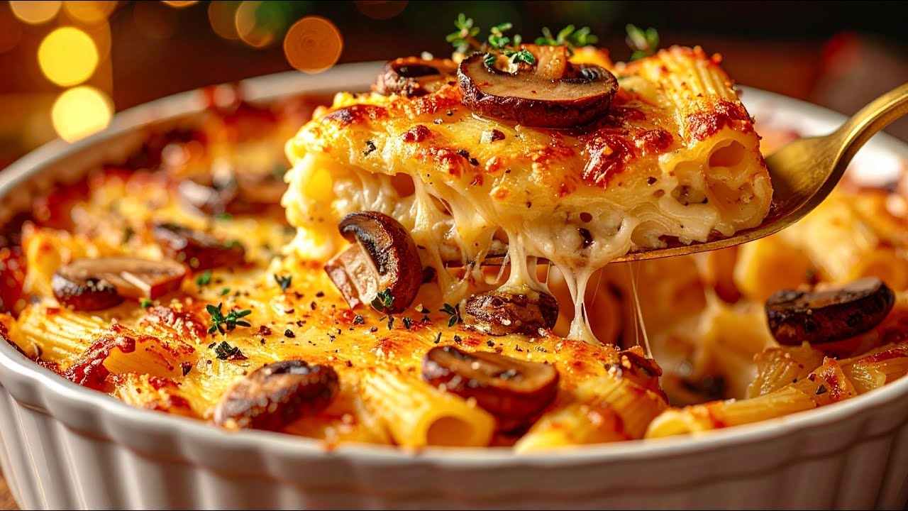 Champignons mit Knoblauch – leckerer als Fleisch! Das beste Rezept für gebratene Pilze mit Pasta!