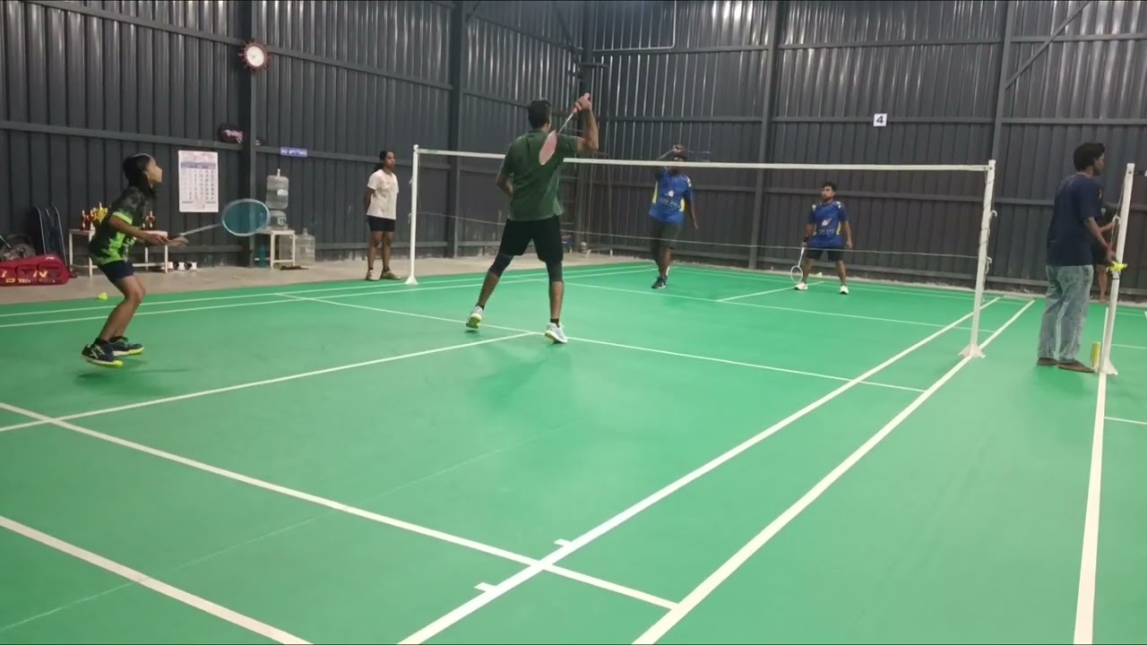 Father and daughter ❣️ badminton 🏸 combination playing in tournament 2026 #badminton@FOCUSBADMINTON 