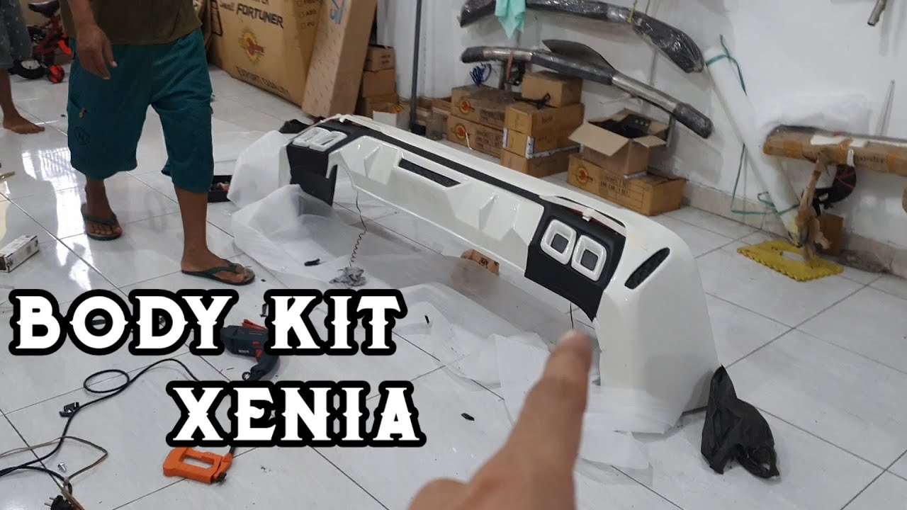 Pemasangan Body Kit Xenia 2014