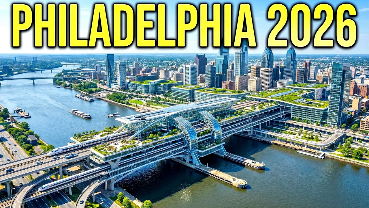 Philadelphia´s $20 BILLION Makeover: 5 Mega Projects for 2026 That Will Change the Entire City