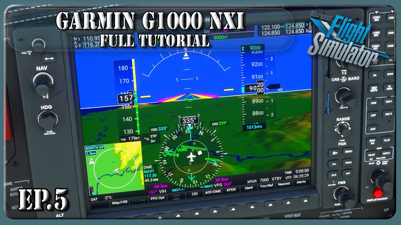 Garmin G1000 NXi | VOR to VOR | Full Tutorial - Ep.5 | MSFS2020