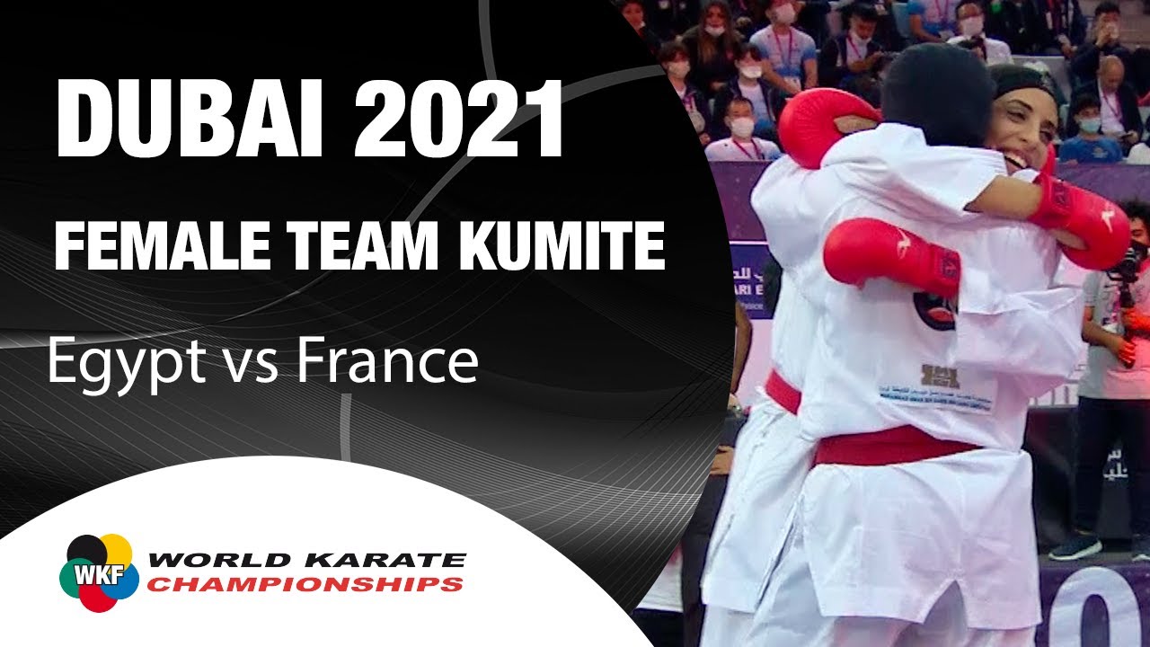 GOLD MEDAL. Egypt vs France (Part 2) - 2021 World Championships | WORLD KARATE FEDERATION