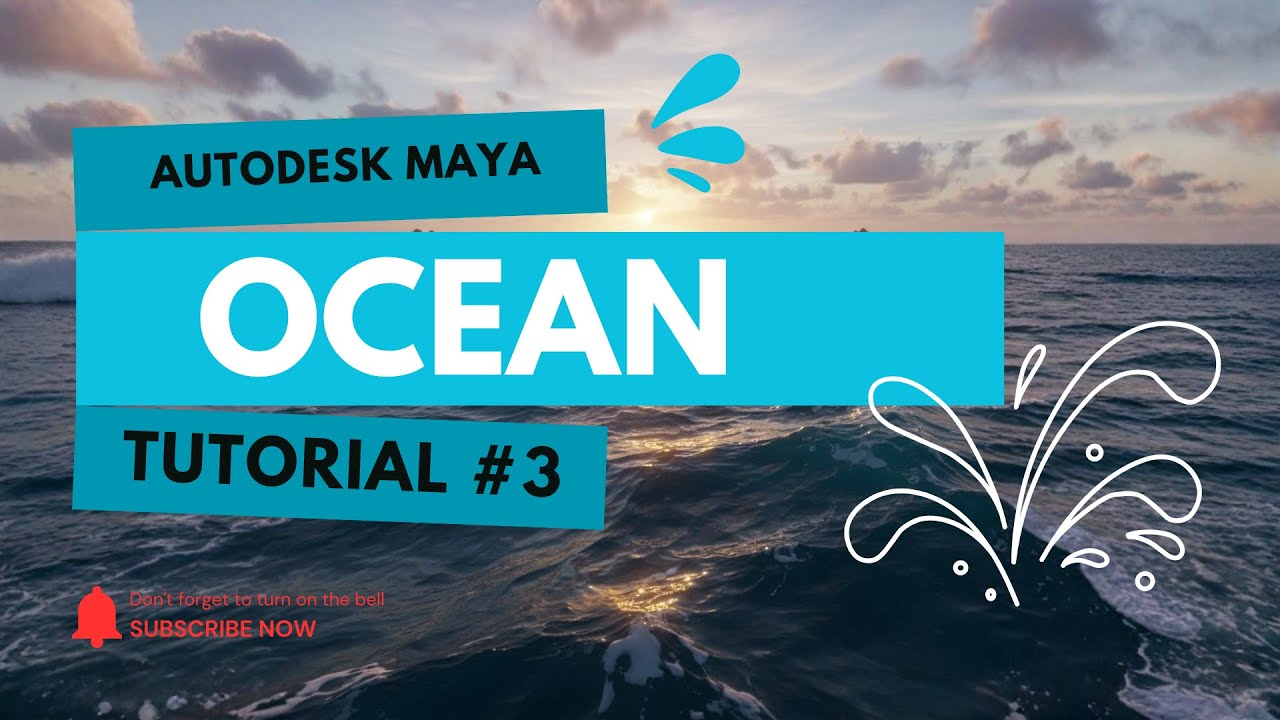 Создание реалистичного столкновения с водой в Maya 2026 | Учебник BOSS Water (часть 3)