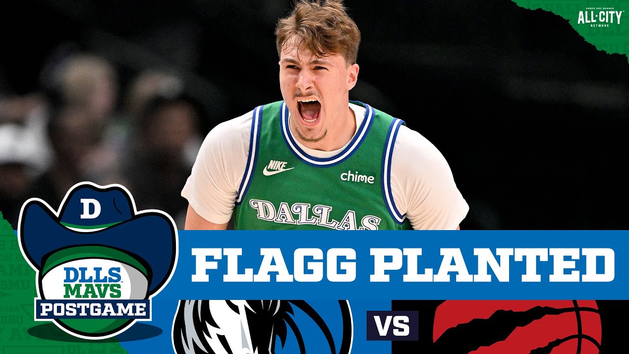 Cooper Flagg&rsquo;s Monster Game Powers Mavericks Win Over Raptors | DLLS MAVS POSTGAME