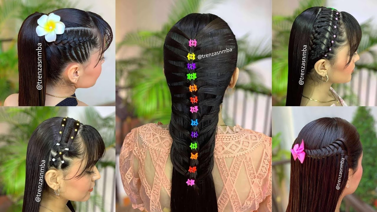5 ideas de peinados bonitos 🥰 / peinados para toda ocasión 