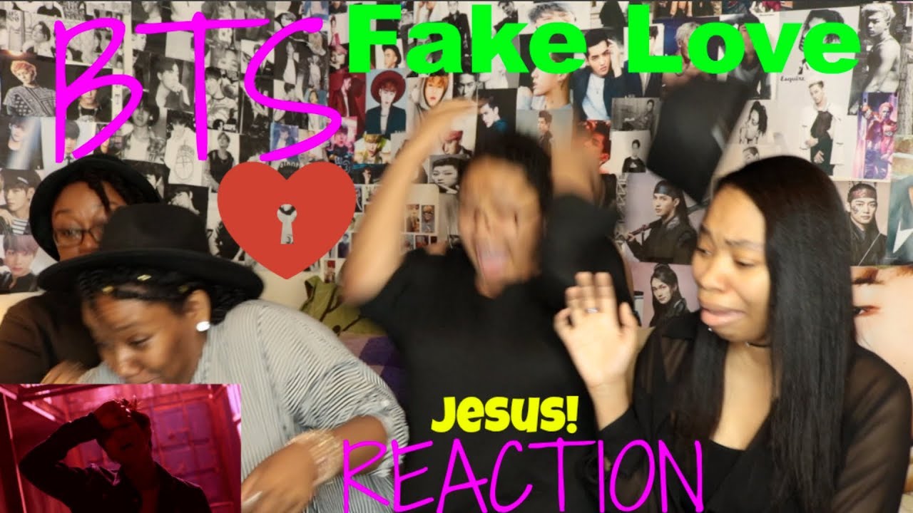 BTS FAKE LOVE MV REACTION