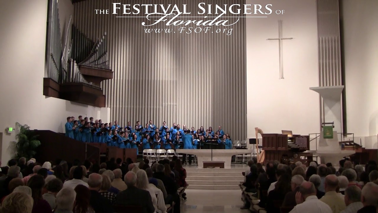 'Why The Caged Bird Sings'' performed by The Festival Singers of Florida