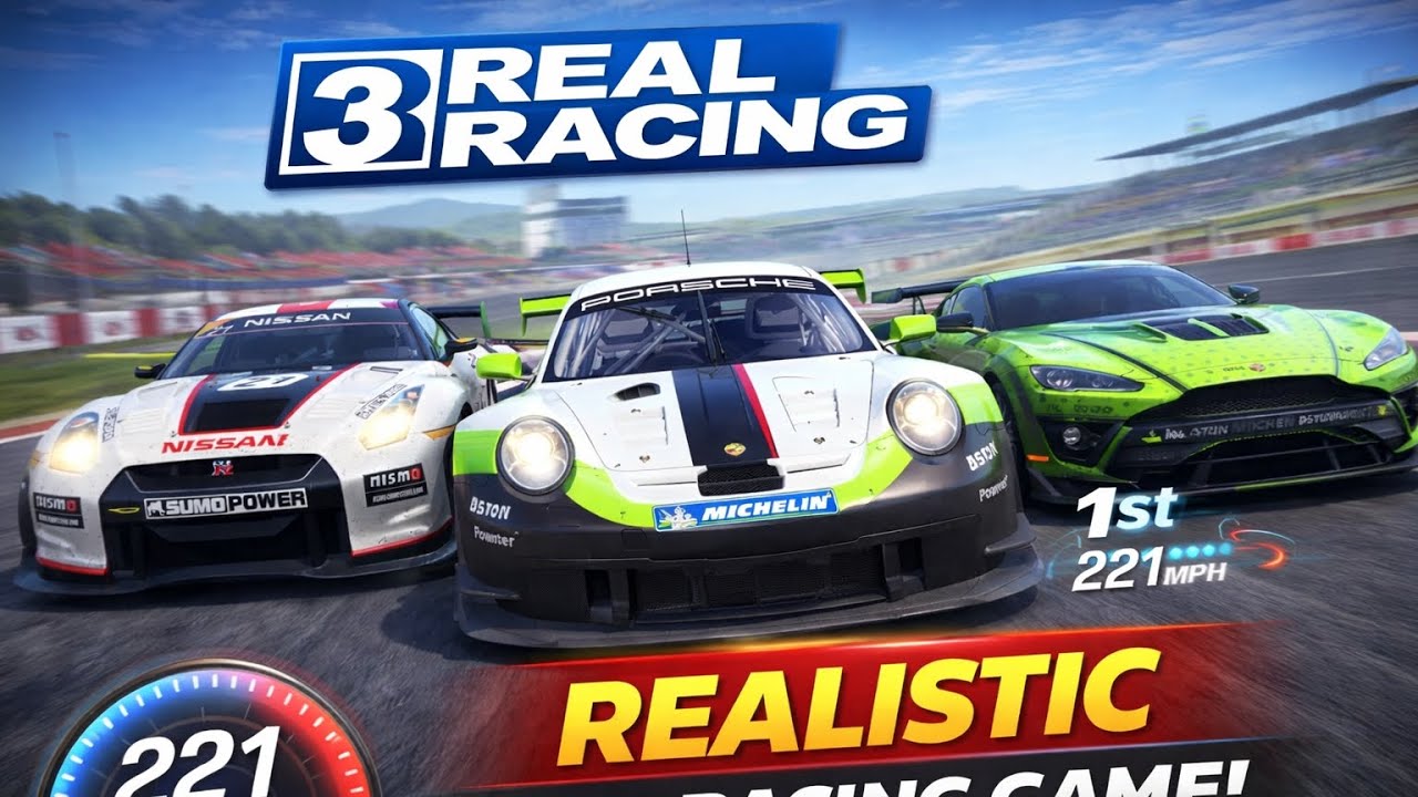 🏁 REAL RACING 3 – ULTRA REALISTIC CAR RACING GAMEPLAY! 🚗💨