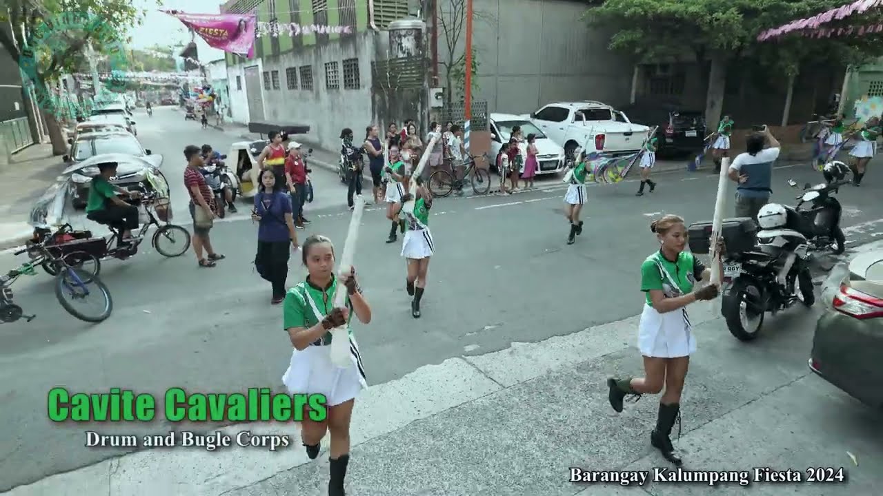 Paseo ng mga Drum and Bugle Corps at Barangay Kalumpang Fiesta 2024