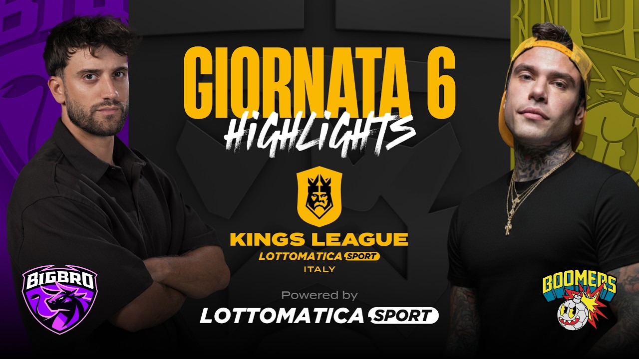 BIGBRO FC  vs BOOMERS | Highlights | Round 06 | Split 2 | KINGS LEAGUE LOTTOMATICA.SPORT ITALY