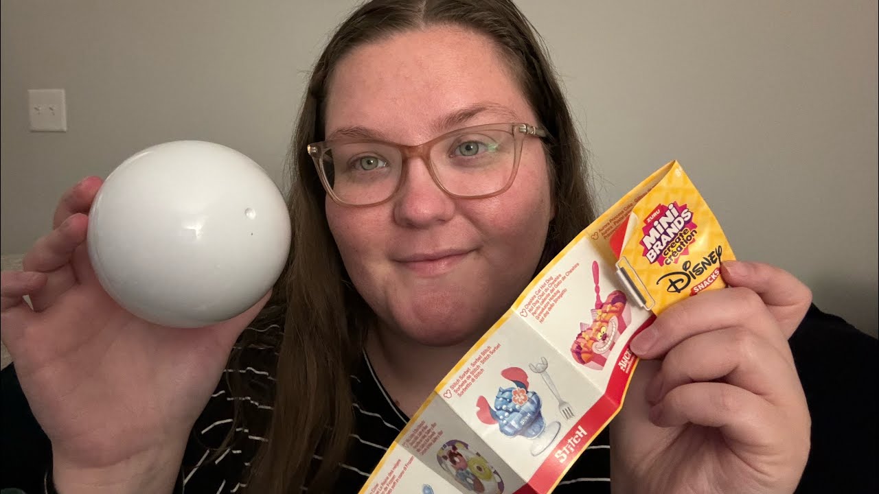 ASMR Mini Brands Disney Snacks 💙 (toy unboxing)