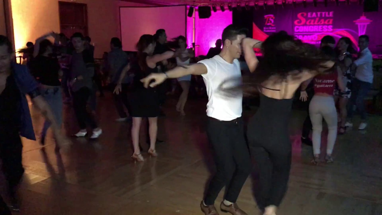 Rodrigo Cortazar & Carla Voconi Salsa Dance  At Seattle Salsa Congress 2016
