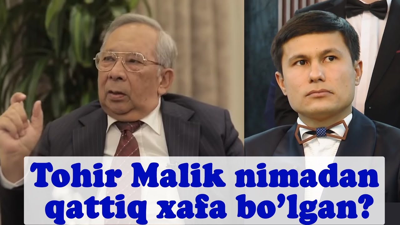 Nima Tohir Malikning izzat-nafsiga tekkan? Zakovat savoli.