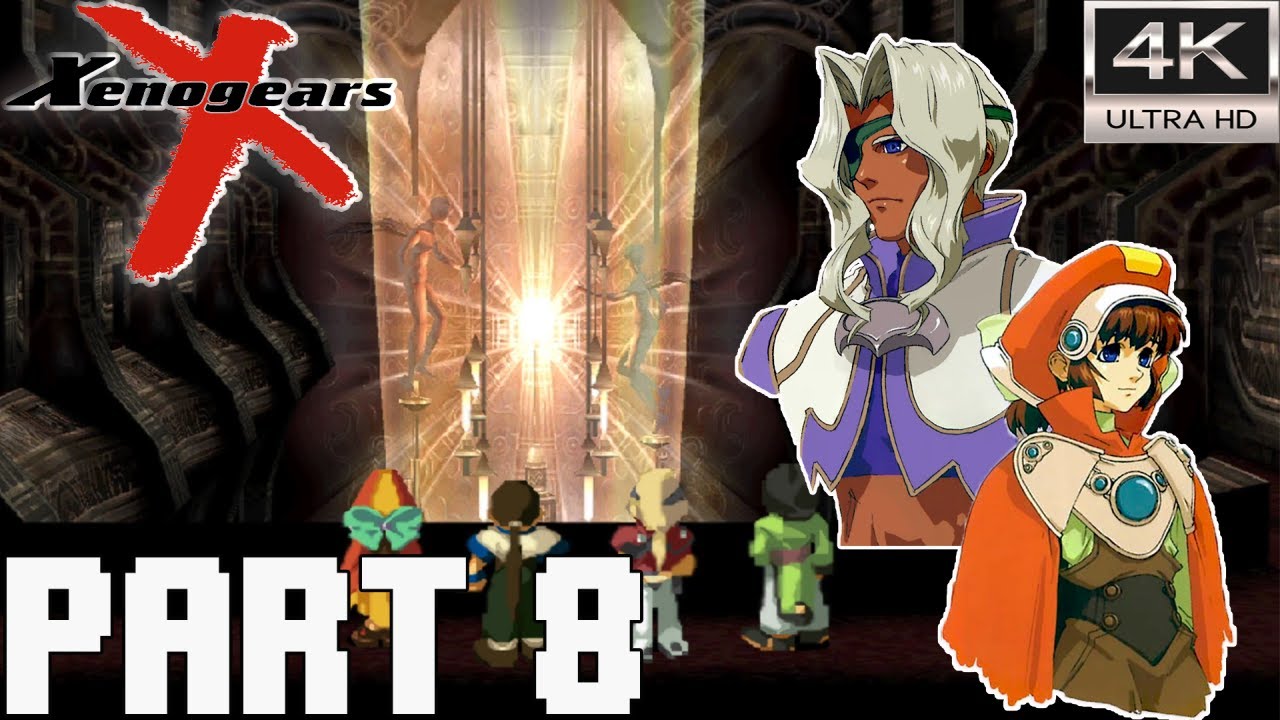 Xenogears 100% WALKTHROUGH 4K | FULL GAME | Part 8 - NISAN - SIGURD - REVELATIONS