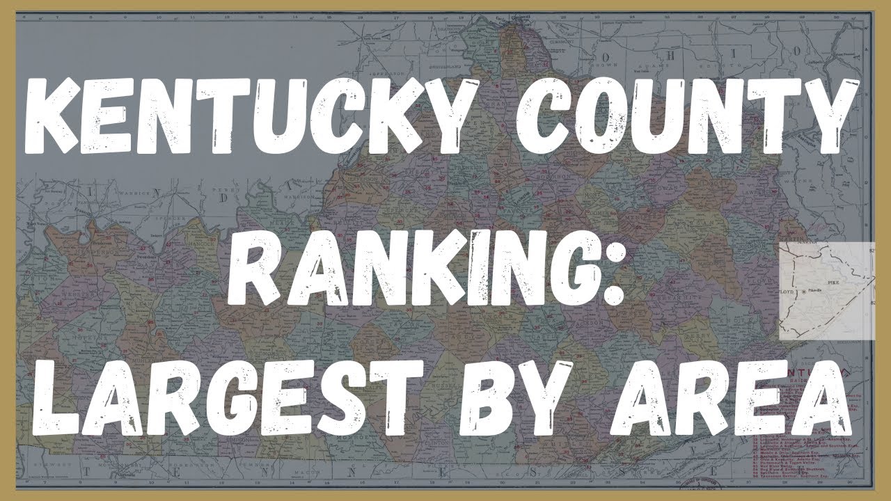 Kentucky County Ranking: Largest by Area