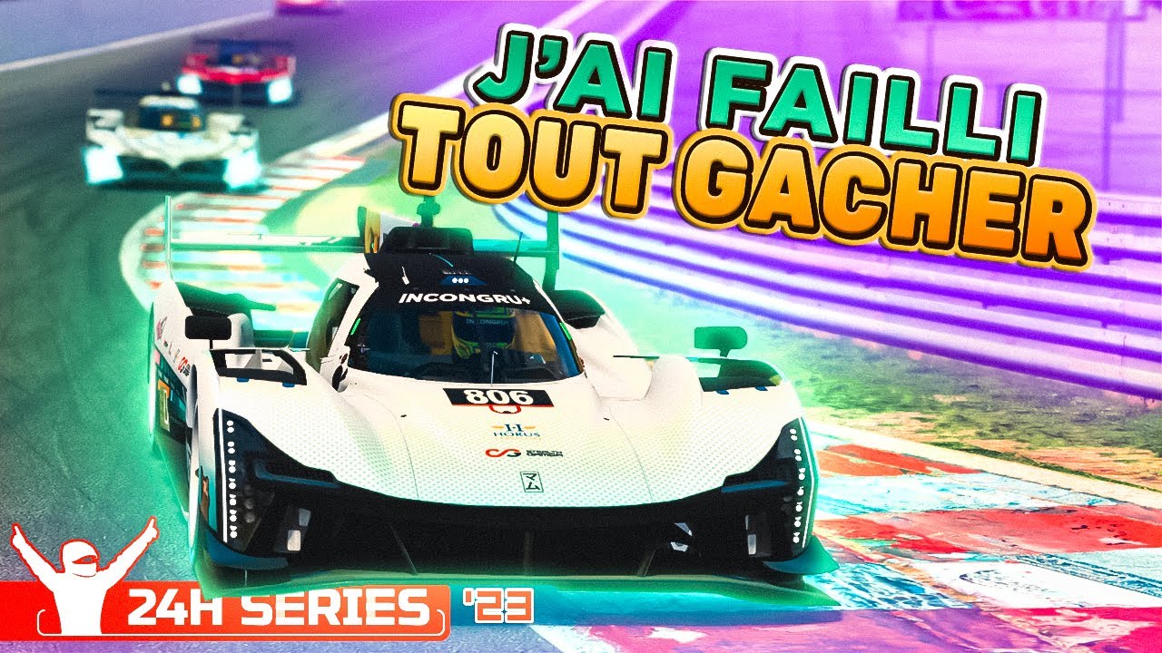 L'erreur qu'il ne faut surtout pas faire sur un 24h ! | 24h de Spa iRacing ESS 2023