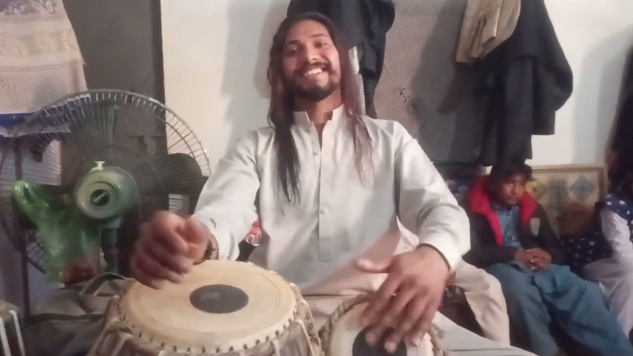 Ashar Khan Tbla Playing A Beautiful Tabla With Gahzal Kabhi Aah Lab Pe Machal Gaee