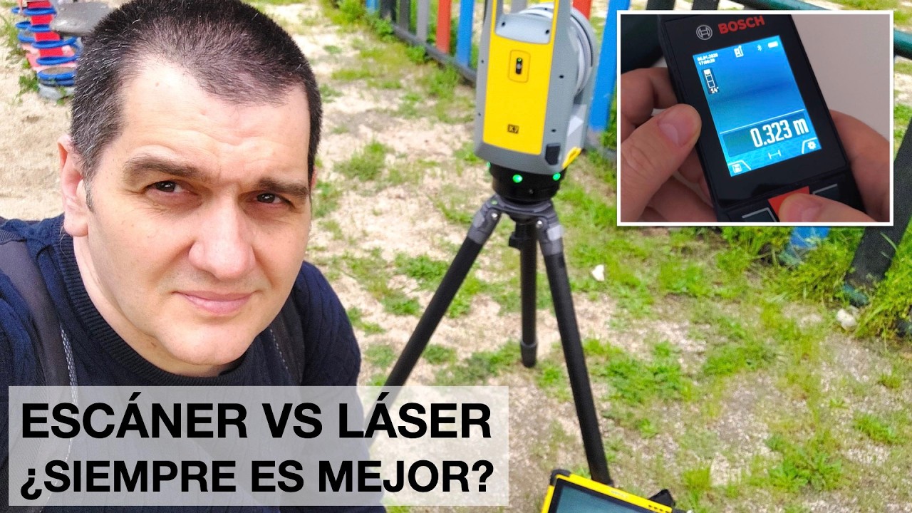 Escáner vs Láser: ¿Siempre es mejor más precisión en un levantamiento?