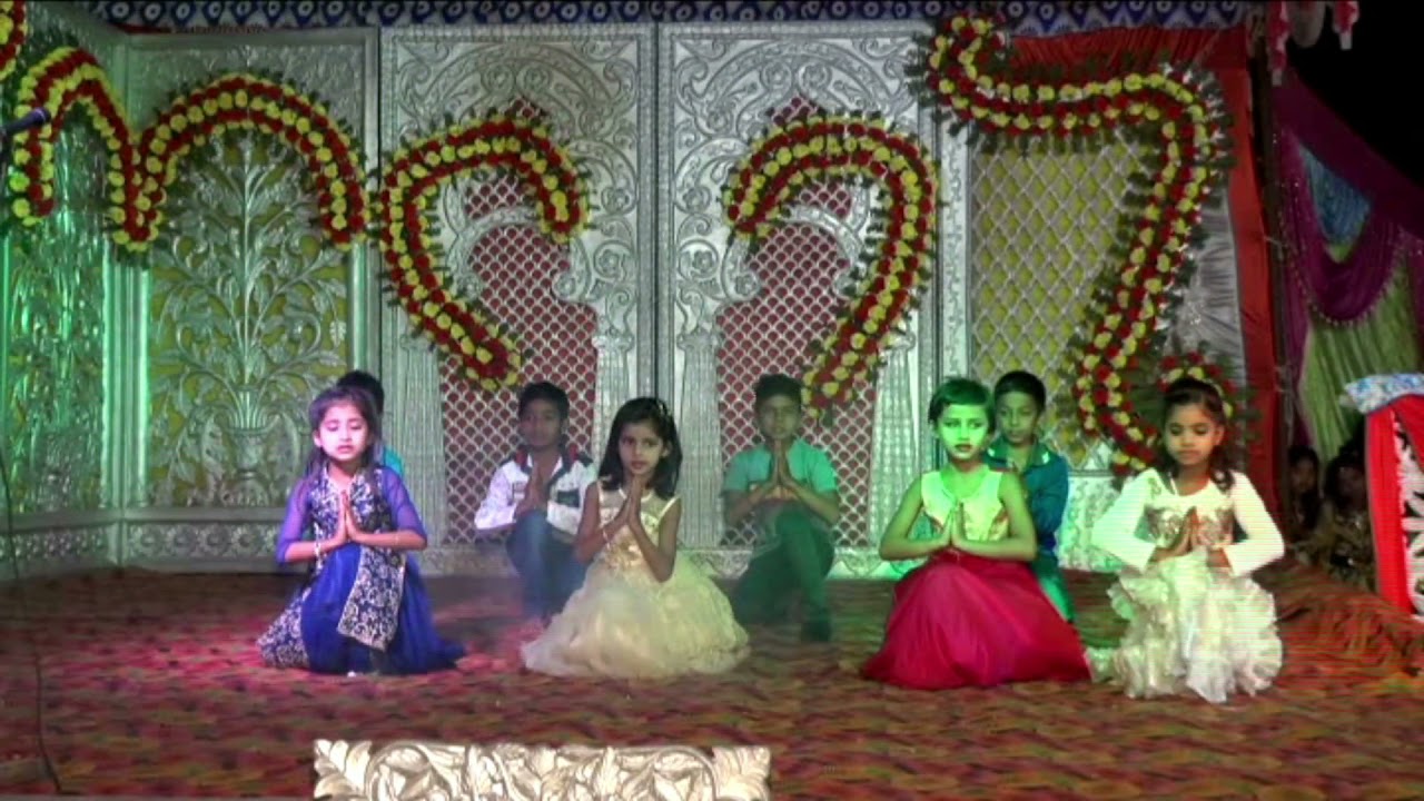 Mujhe is duniya me laya dance performance by little kids. Angels Academy annual program. Adda Bazar.