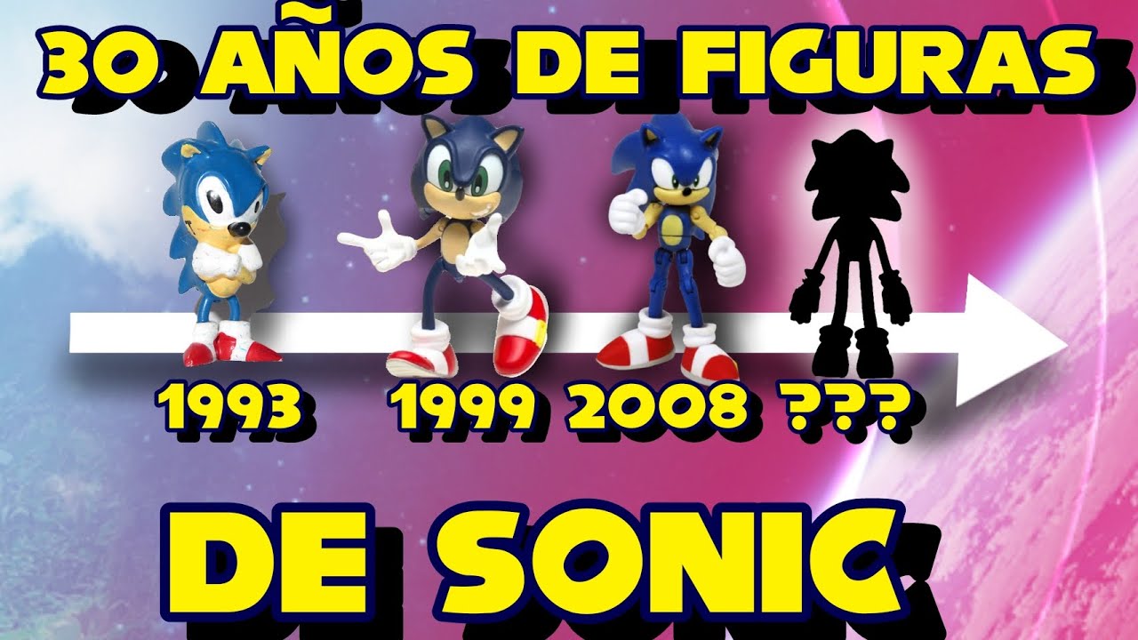 La EVOLUCIÓN de las FIGURAS de SONIC
