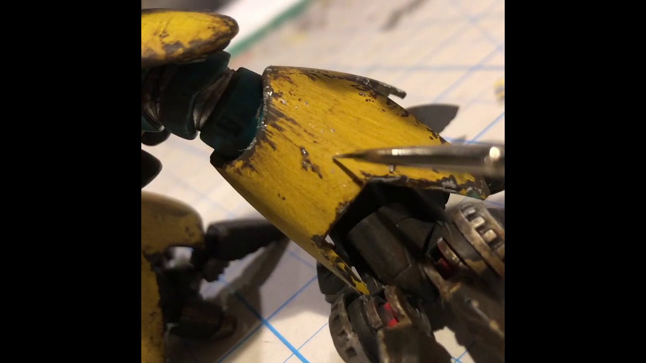 Gunpla: Kapool weathering