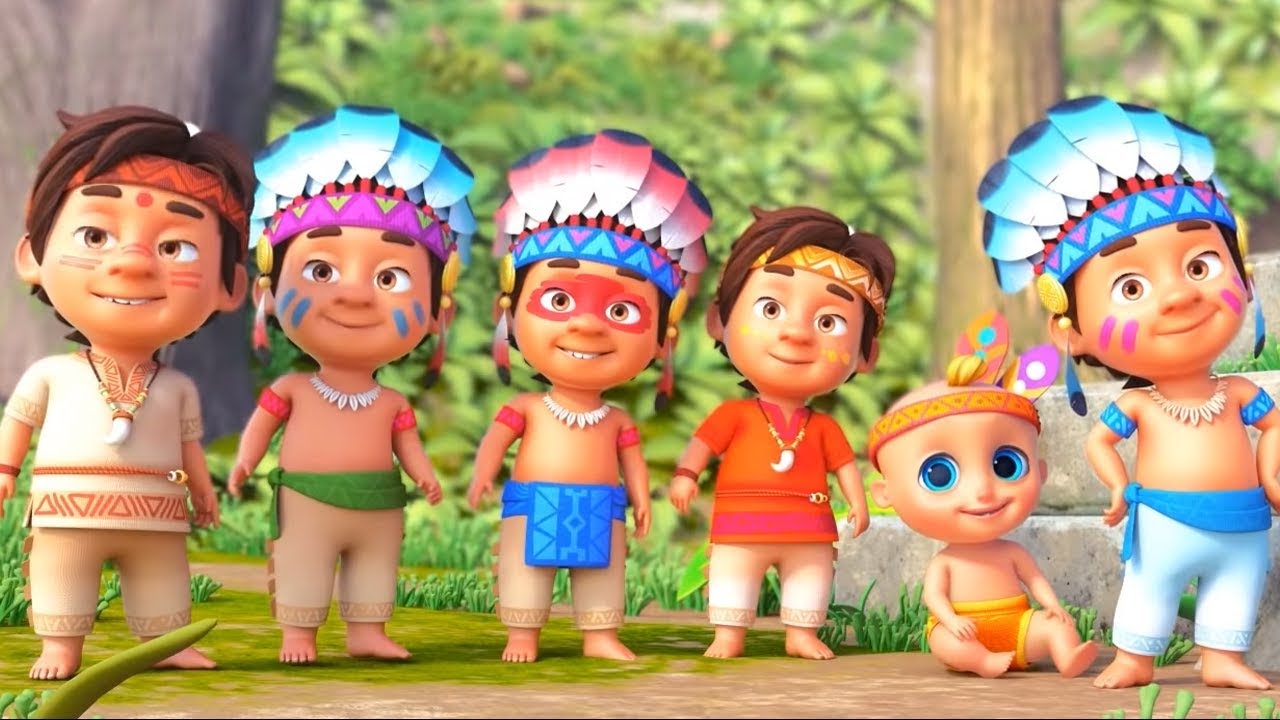 Diez Indiecitos - Canciones Infantiles | El Reino Infantil