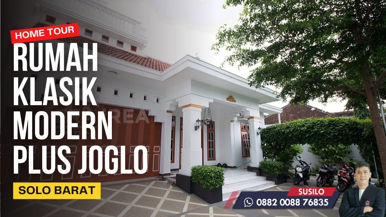 Rumah Siap Huni Style Klasik Modern Minimalis di Solo Barat | Rumah di Solo Surakarta