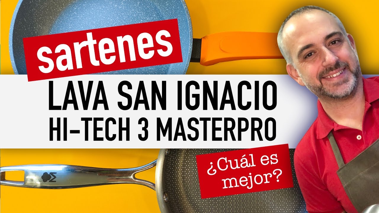 🍳 Probando las Sartenes LAVA de SAN IGNACIO y HI TECH 3 de MASTERPRO
