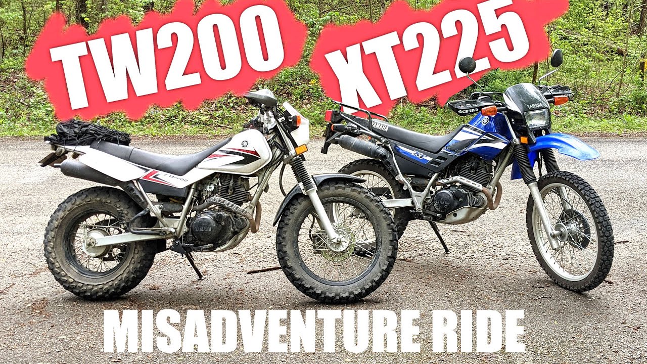 XT225 TW200 Dual Sport Misadventure Ride
