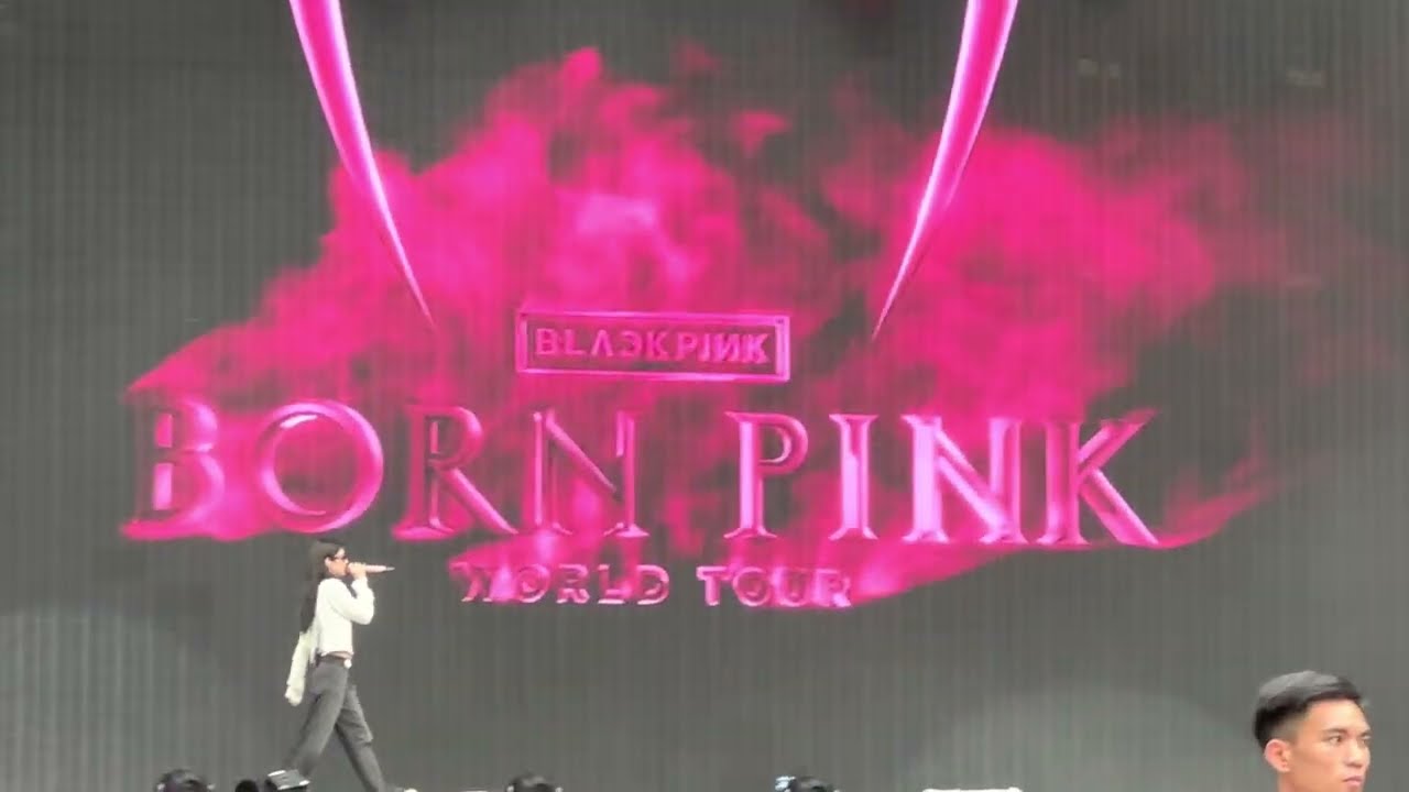 230304 BLACKPINK - Typa Girl (Tour Soundcheck) at BORNPINK IN KUALA LUMPUR