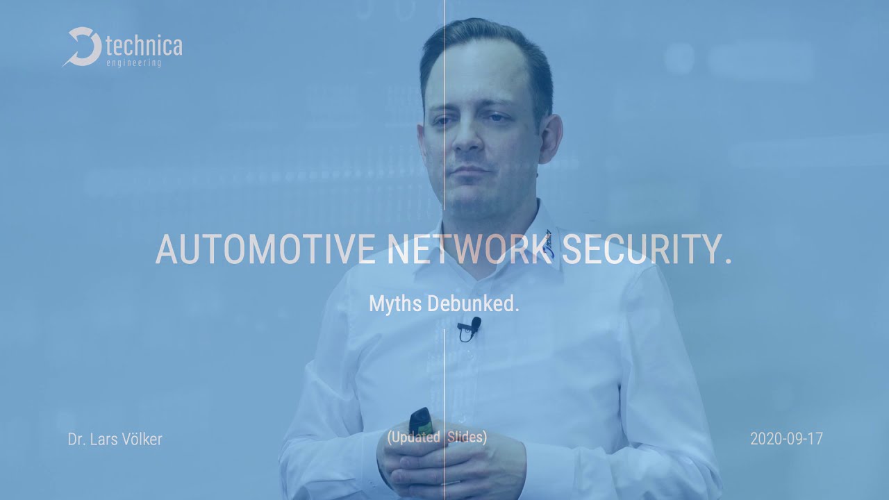 Automotive Network Security by Dr. Lars V&ouml;lker