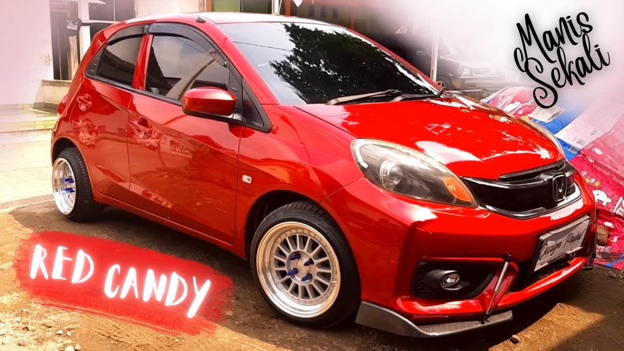 FULL REPAINT HONDA BRIO MERAH PERMEN | CANDY RED | DESIGN & PAINT OTO