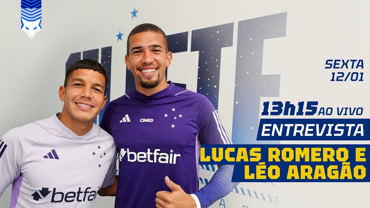 🦊🎙ENTREVISTA | AO VIVO NO CRUZEIRO | LUCAS ROMERO E LÉO ARAGÃO