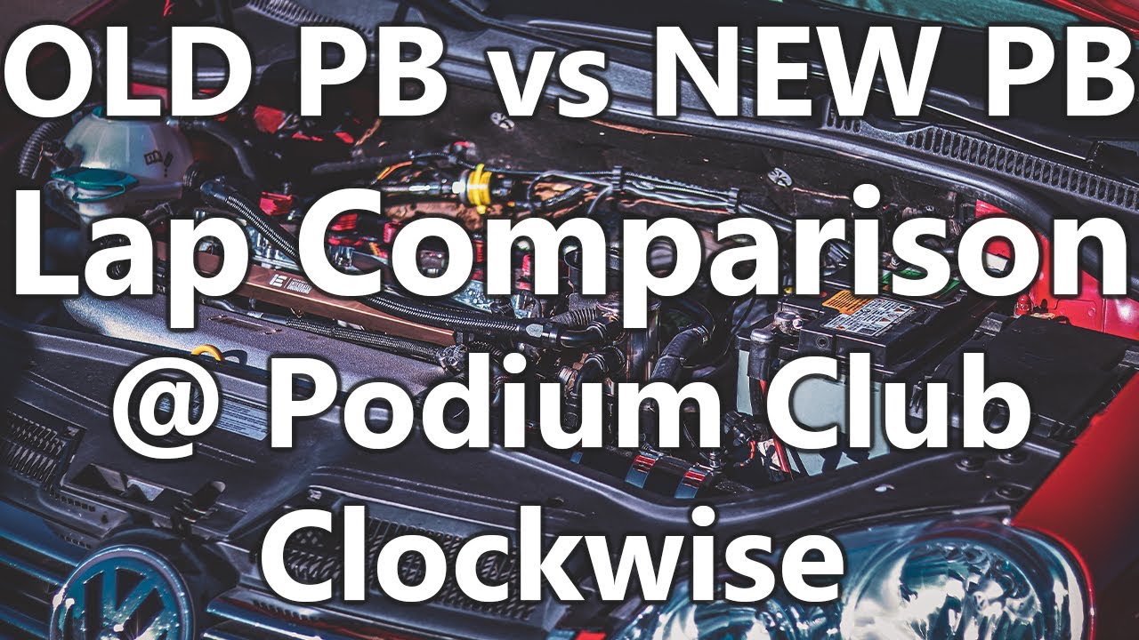 What does 6.5 SECONDS look like on track? | Podium Club CW Lap Comparison | Mk5 Jetta 5 Cylinder