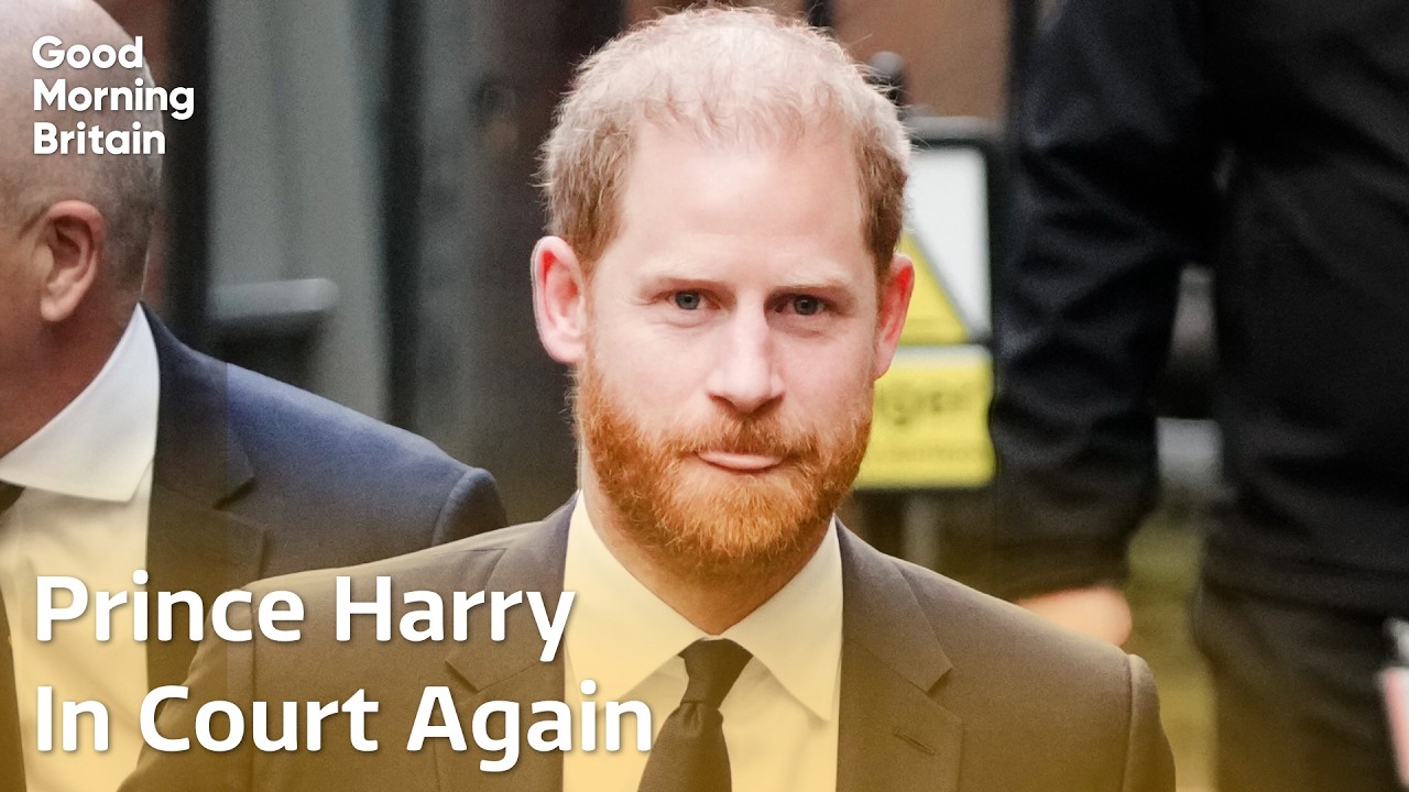 Prince Harry expected to give evidence in case against Daily Mail's publisher | Good Morning Britain