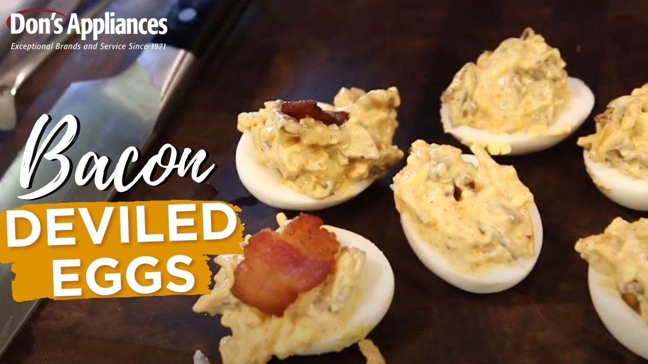 The BEST Bacon Deviled Eggs