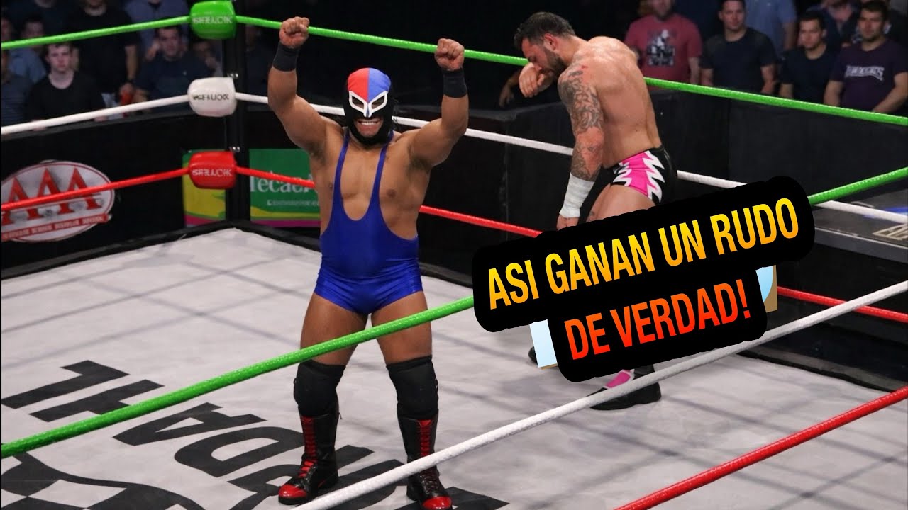Fuerza Guerrera humill4 a luchador gabacho
