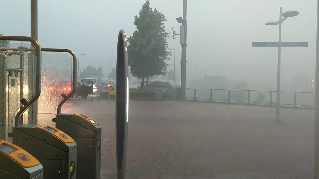 Storm 29 mei 2018, Station Barendrecht