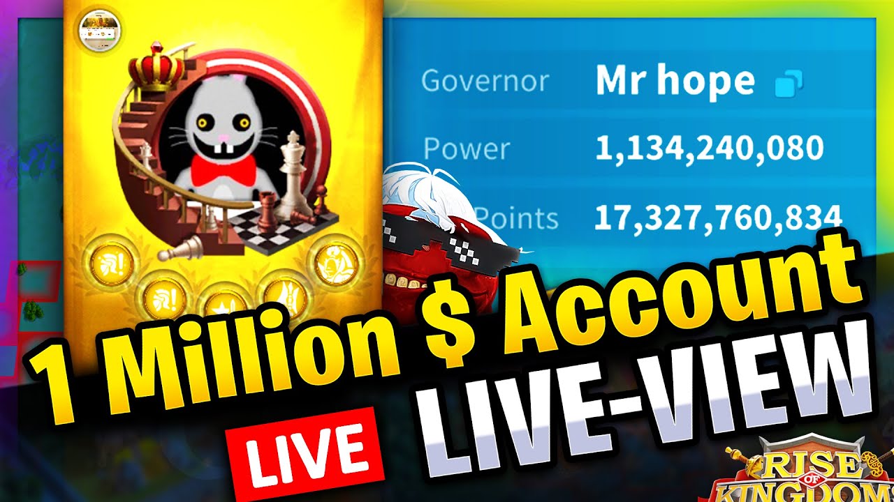 1 Million $ Account Live-View 😳: Mr.Hope 1.2b KINSGLAND Opening #C12099 - #2377 #1034 #1606 ...