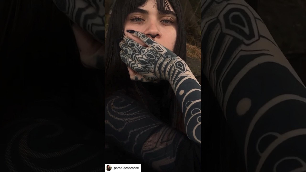Check Out Beautiful Tattoo Model: @pamelacascante