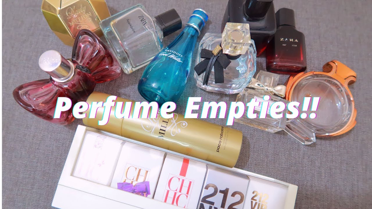 Perfume Empties Review! Luxury and Affordable perfumes