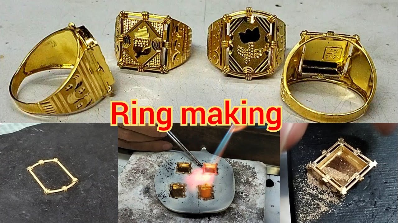 gold ring kaise banate hain | sone ki ring banane ka tarika | gold ring making process | 22k gold