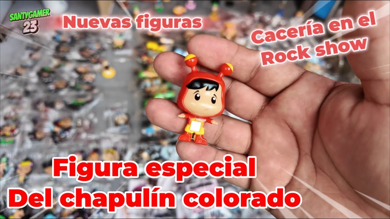 Cacería en el rock show!! Encontramos al chapulín colorado figura especial 😎 